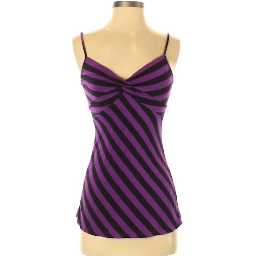 NWOT Express Twist Striped Spaghetti Strap Top